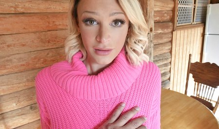 Отчеми привез падчерицу на зимнюю дачу и оттрахал чтобы не замерзнуть