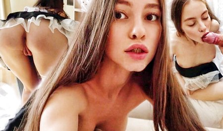 Горничная слегка забухала и отдалась владельцу номера, чтобы тот не жаловался