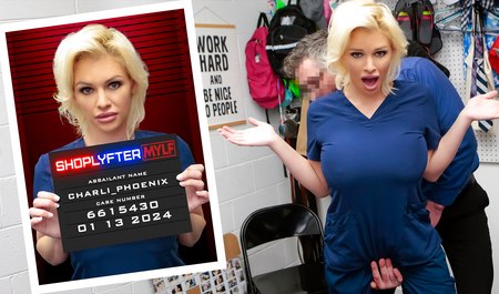 Трахнул магазинную воровку и той это очень понравилось...