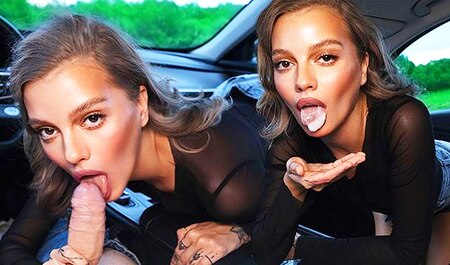 Вояж бесплатный на такси, а теперь давай соси!